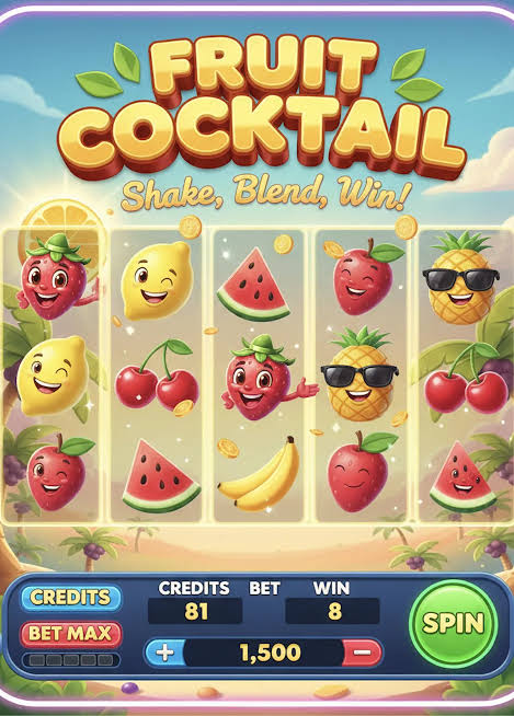 Fruit Cocktail jugado en smartphone con interfaz táctil optimizada para México